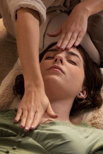 Sessão de reiki